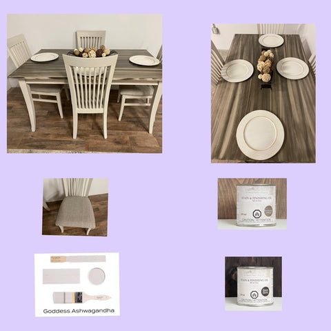SOLD: Kitchen Table & Chairs – Authentically Yours Design