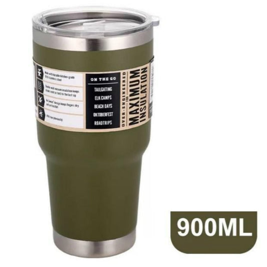 4000ML Extra Large Stainless Steel Travel Thermos Double Wall Vacuum  Insulation 36 Hours Hot + 48 Hours Cold Vacuum Technology