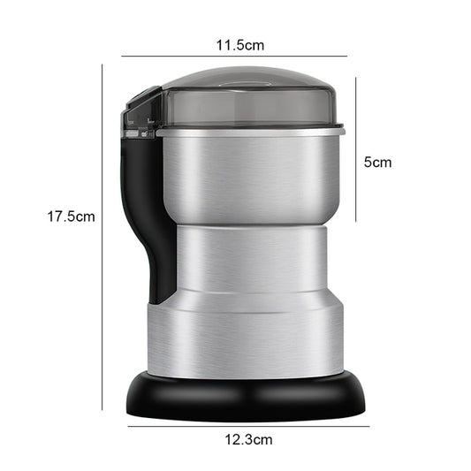 60mm Alloy Titanium Flat Burr 150G Air Beating Hopper Electric Coffee –  Boss Brew Coffee