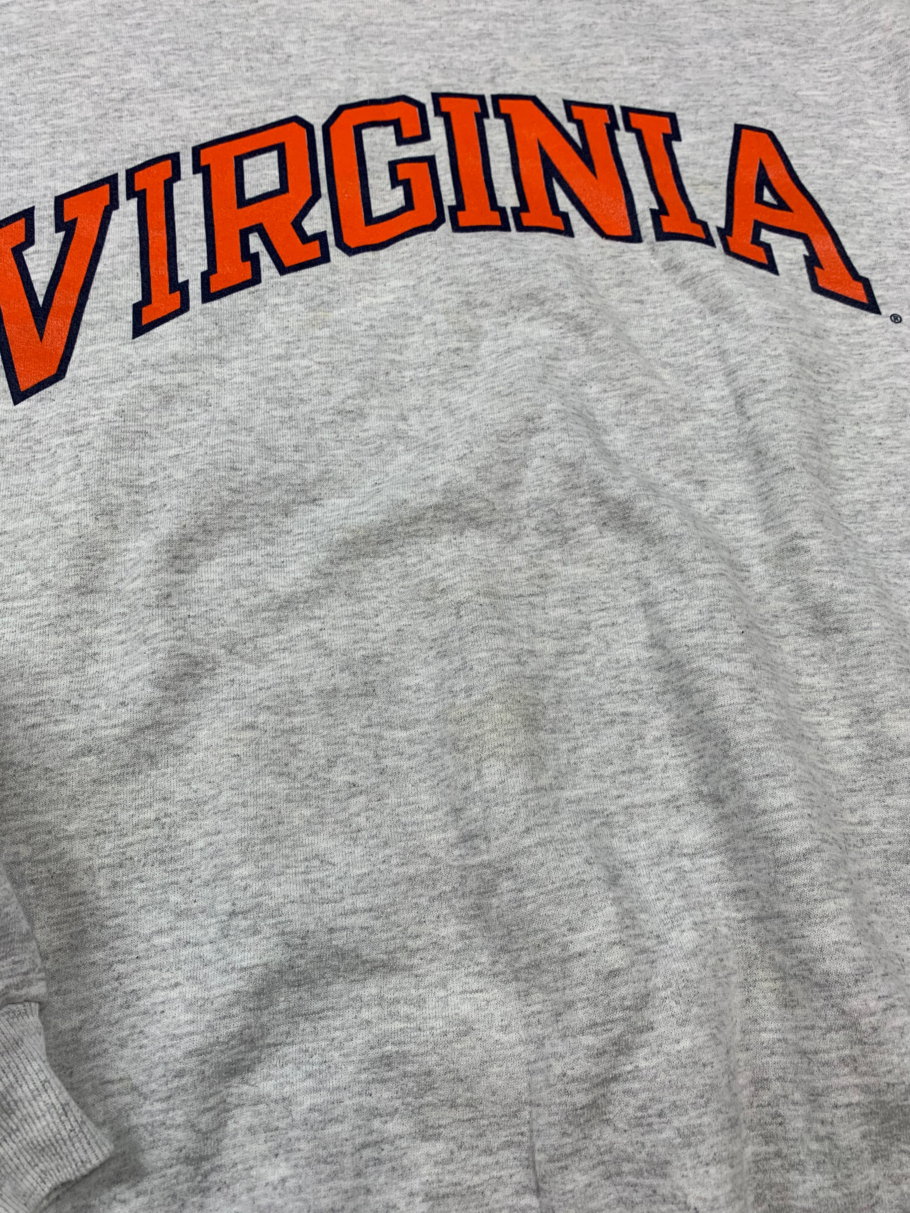 ‘90s Virginia Collegiate Arch Spell Out Champion Sweater