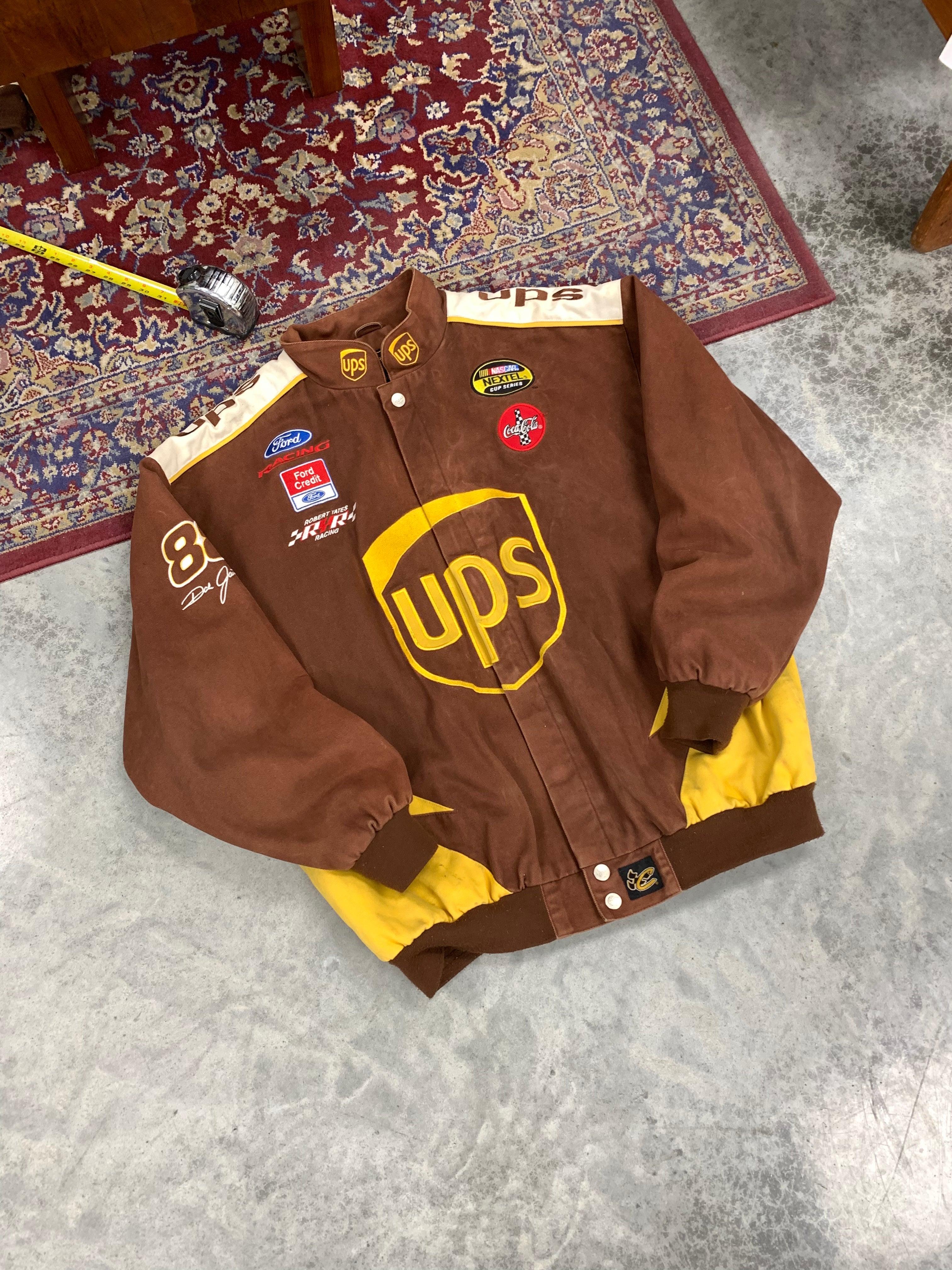 (XL) ‘90s UPS NASCAR Racing Jacket