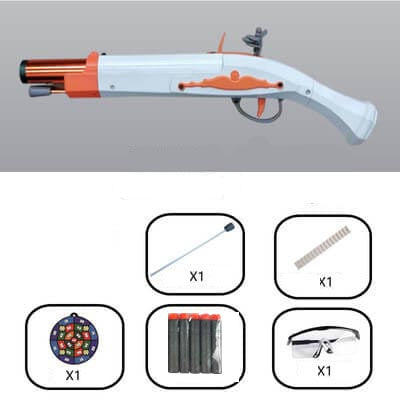 hanke flintlock nerf blaster package