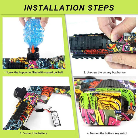 m1911 gel blaster installation