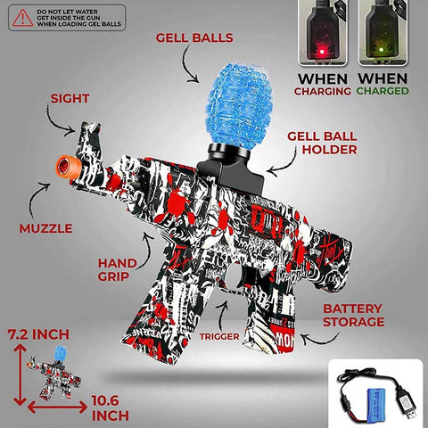 mini ak gel gun specs