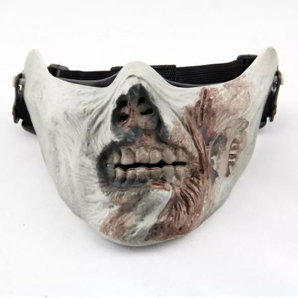 Hannya Half Face Tactical Devil Mask – Biu Blaster