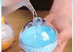 Light Bulb Ice Ball Maker Mold 