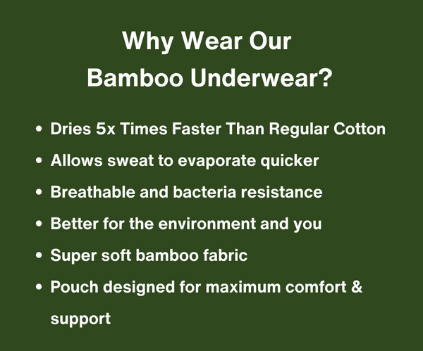 Why wear Bamboo men underwear, bamboo underwear, is bamboo better than cotton