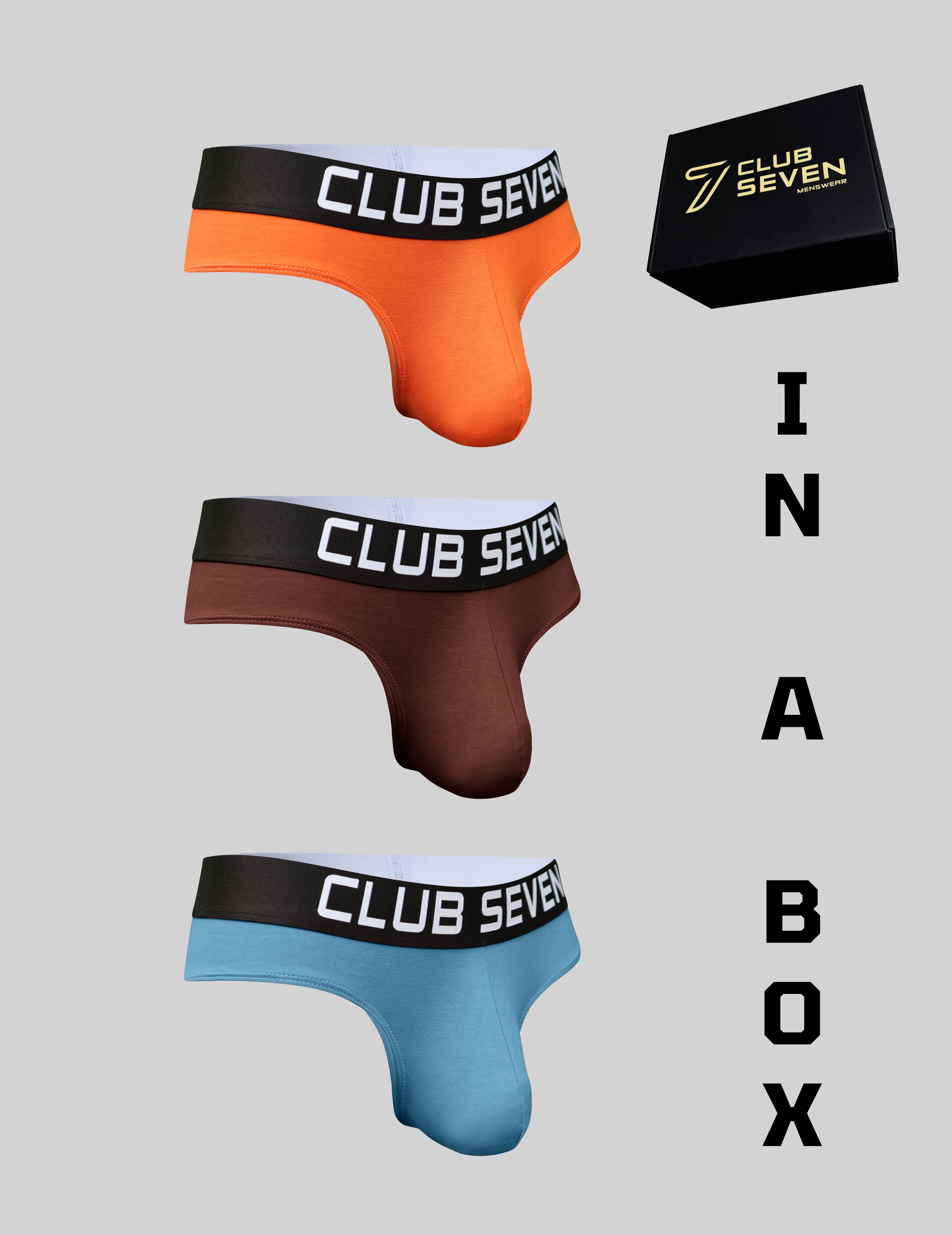 Club Seven: Copper Orange Briefs – DSUnderwear