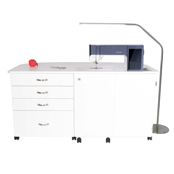 MOD 2061 Electric Lift Sewing Cabinet – Aurora Sewing Center