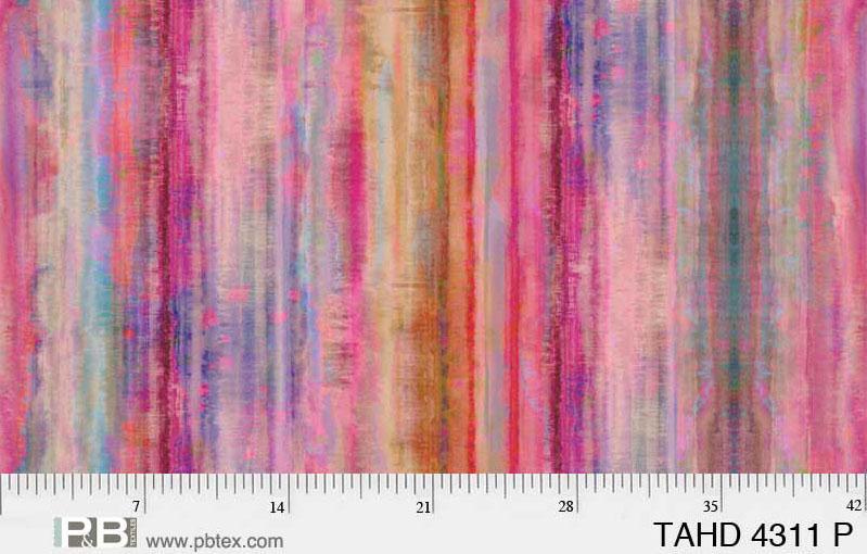 P&B Textiles, Tahiti Dreams - Watercolors - Pink