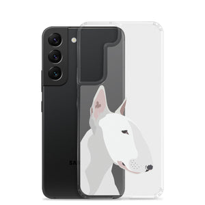 Bull Terrier print on Samsung Galaxy s22 case