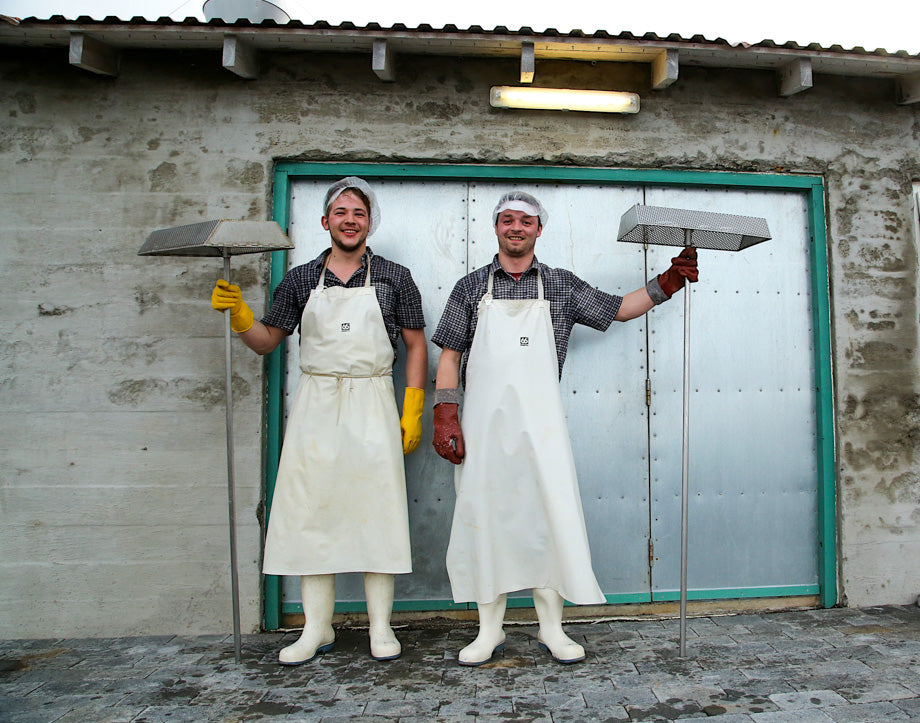 The salt workers of Iceland. These guys know what they're doing.
