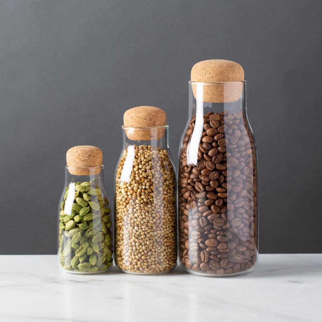 modern spice jars