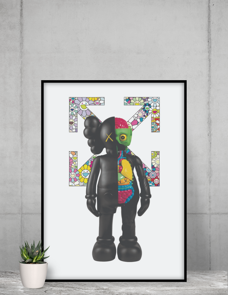 KAWS × Laforet Promo Poster-