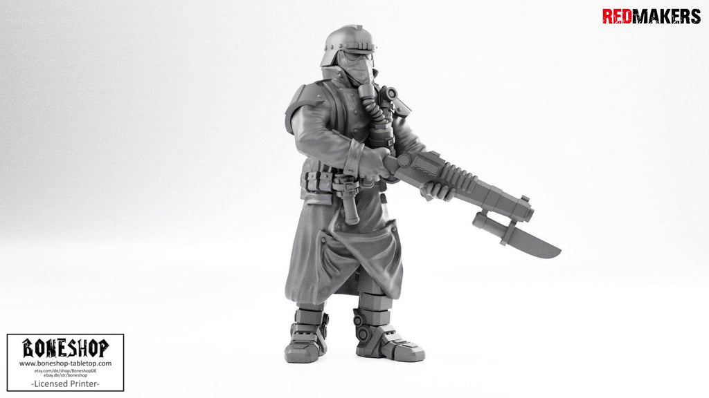 Imperial Force „Death Squad Bionic Legs 1" 28mm - 35mm | RPG | Boneshop