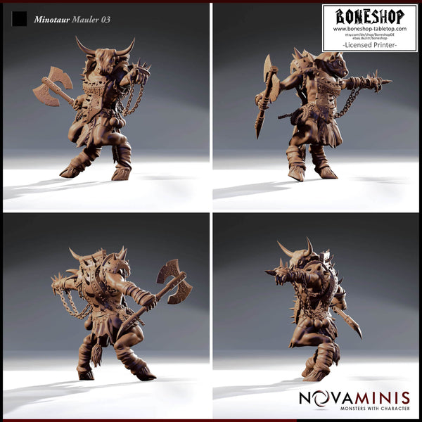 HxS 塗装 MEDICOM TOY GIANT MINOTAUR HS-