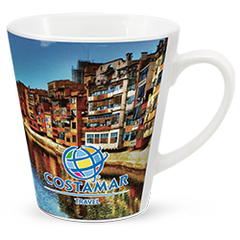 Sublimation printed drinking mug