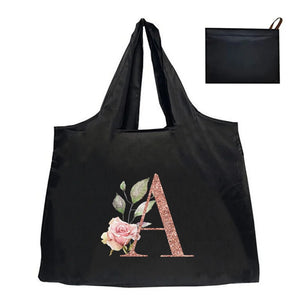 "A" Brunch At The Beverly Large Tote - Shapelust