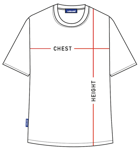T-shirt drawn Usual Brand