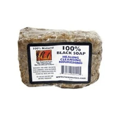 RA Cosmetics 100% Black Soap Original 5oz - Manetain Beauty Supply