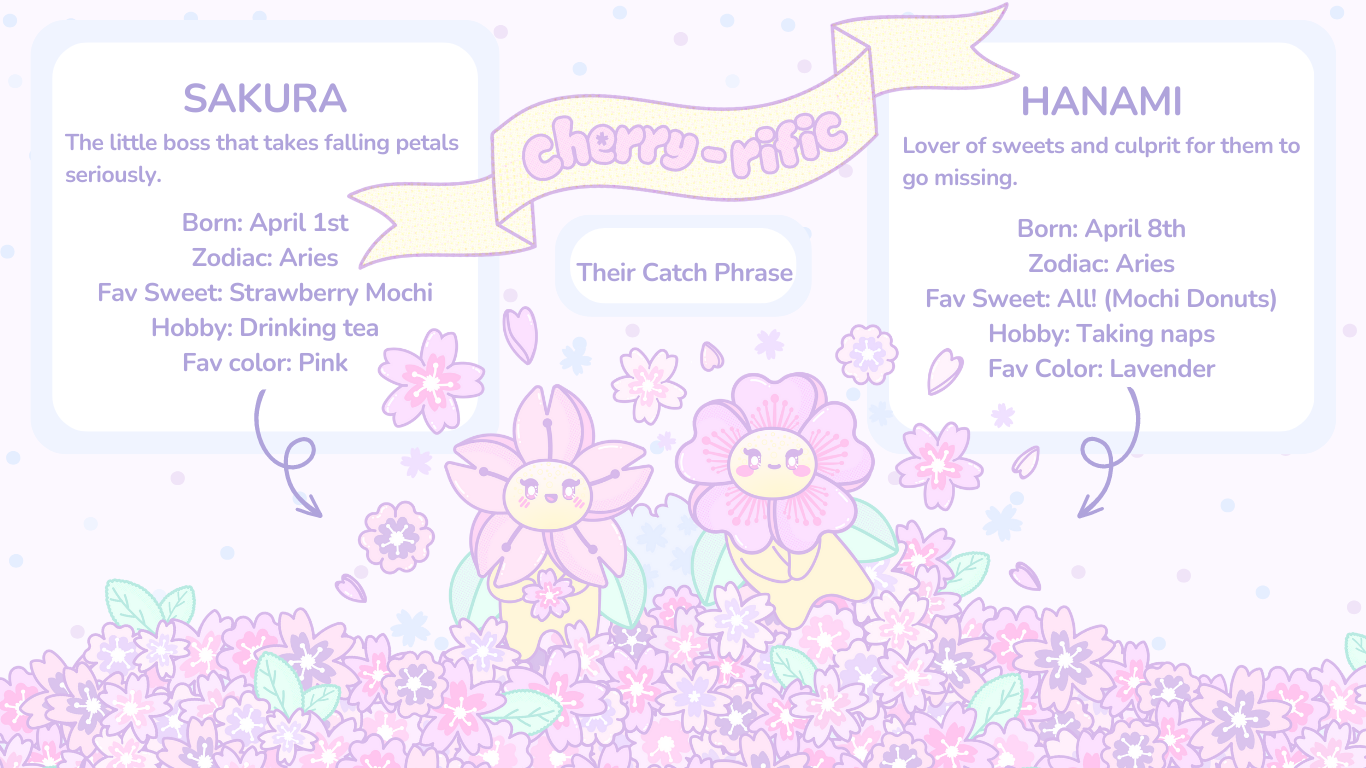 Kawaii Monsta- Cherry Blossom Fairies - New Characters -Copyright Kawaii Monsta 