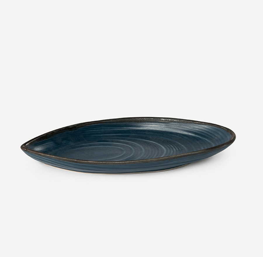 Platters - Buy Clam Ceramic Platter | Dinnerware | Ikai Asai