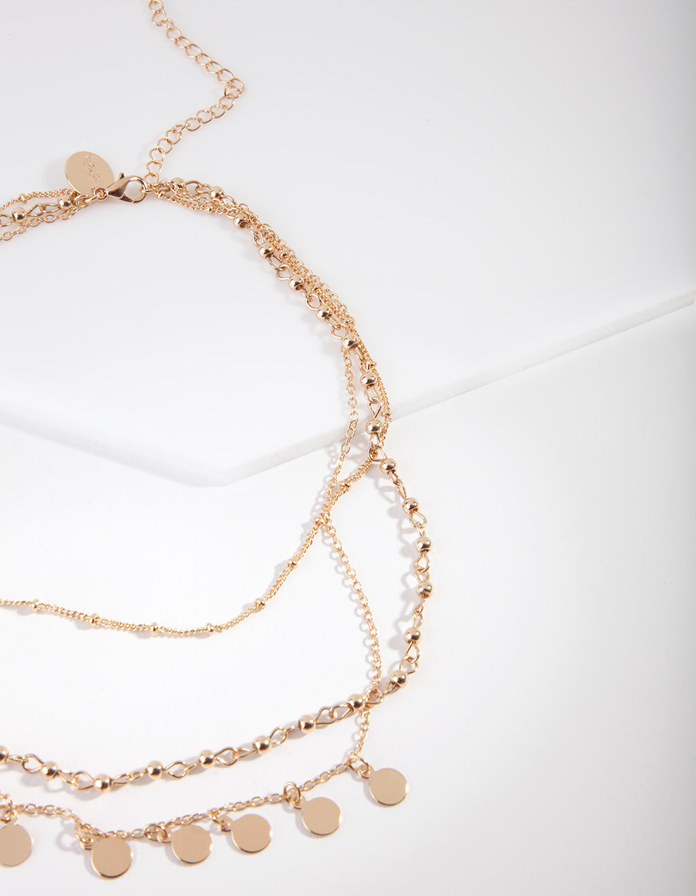 Lovisa Rose Gold Fringe Choker Necklace - ShopStyle