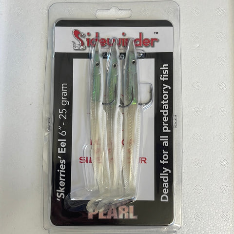 Sidewinder Glitter King Skerries Eels - 6 – Baits'R'Us