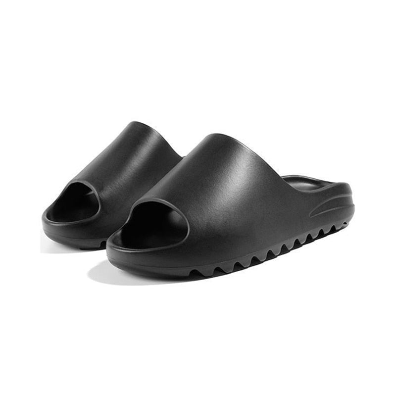 Summer Winter Slippers Women Men Sandals Casual Beach Shoes Soft Bottom Slides Thick Platform EVA An