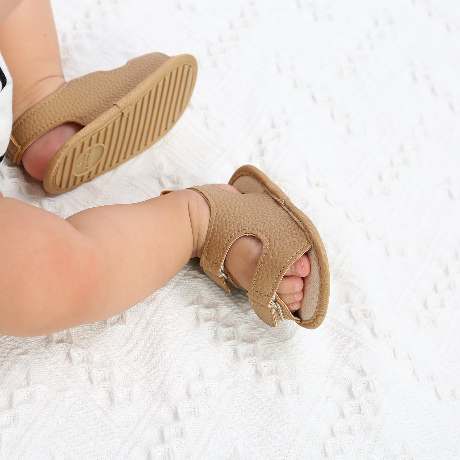 New Baby Sandals Baby Shoes Baby Boy Girl Sandals PU Soft Bottom Sole Anti-Slip Infant First Walker 