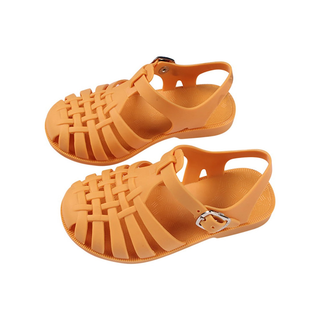 Baby Gladiator Sandals Breathable Hollow Out Shoes Pvc Summer Kids Shoes New Fashion Beach Children 