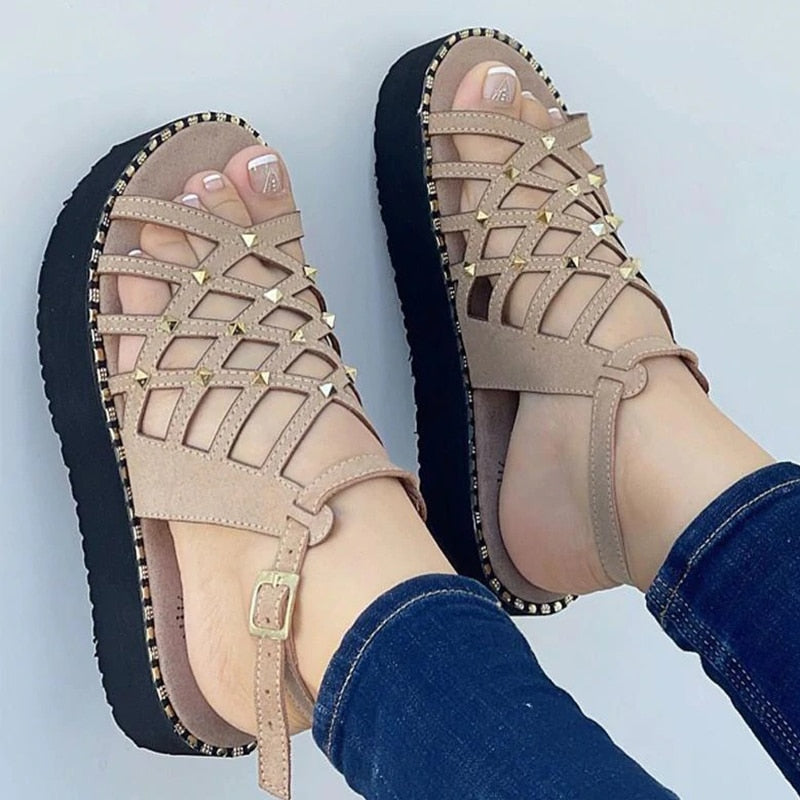 Women Sandals Lightweight Platform Sandals For Summer Shoes Women Heels Sandals 2022 Casual Chaussur