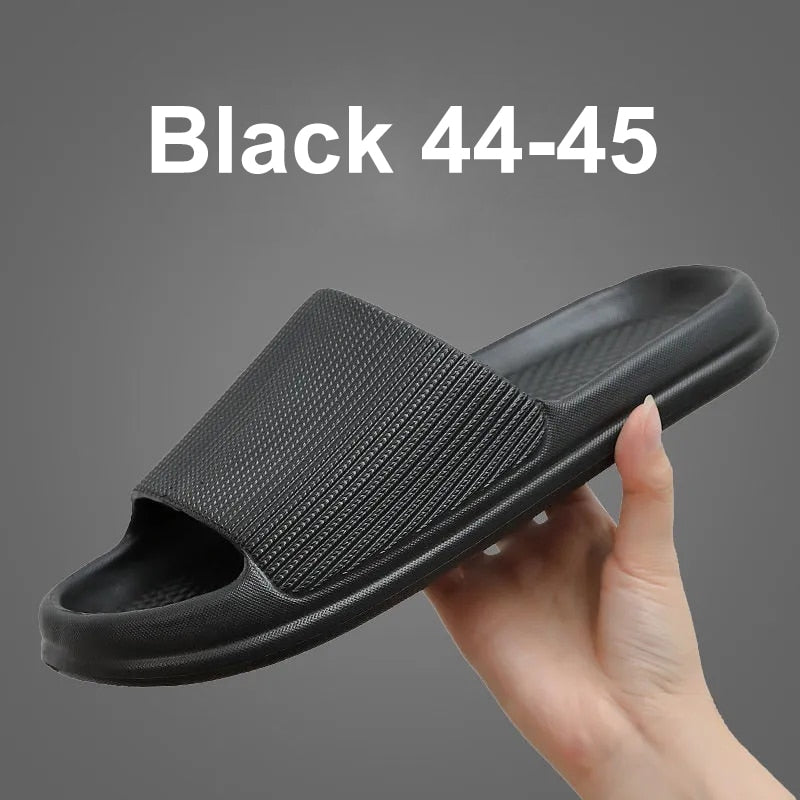 Xiaomi Thick Platform Bathroom Home Slippers Cloud Slippers Women Soft Sole EVA Indoor Slides Sandal