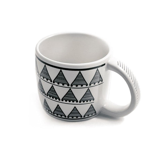 Quonset On! Two-sided Black & White Ceramic Mug