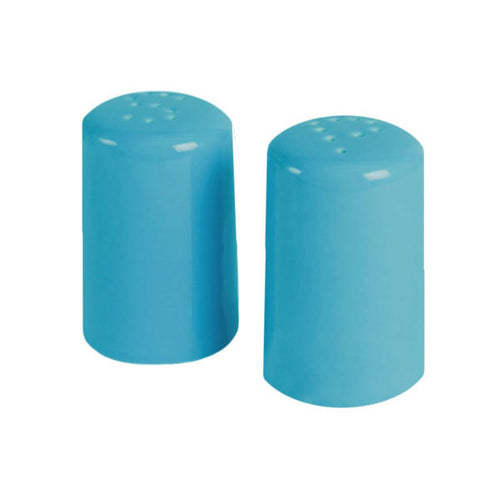 Savannah Turquoise Salt & Pepper Shakers - 2 1/4W x 2 1/4D x 3 1/2H from Lone Star Western Decor