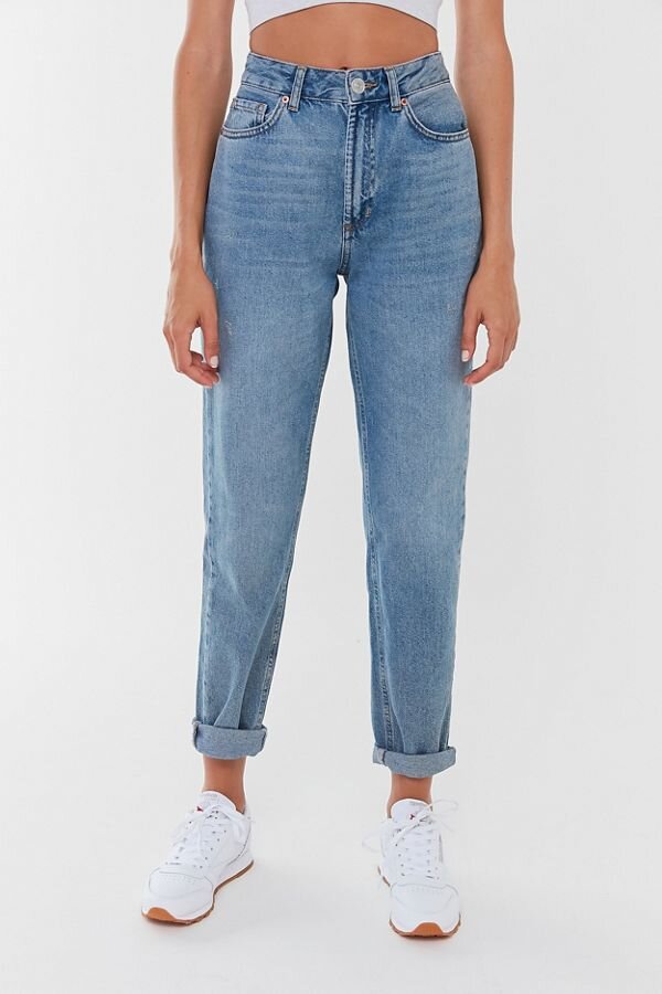 High-Waisted Mom Jeans, $59, Urban Outfitters