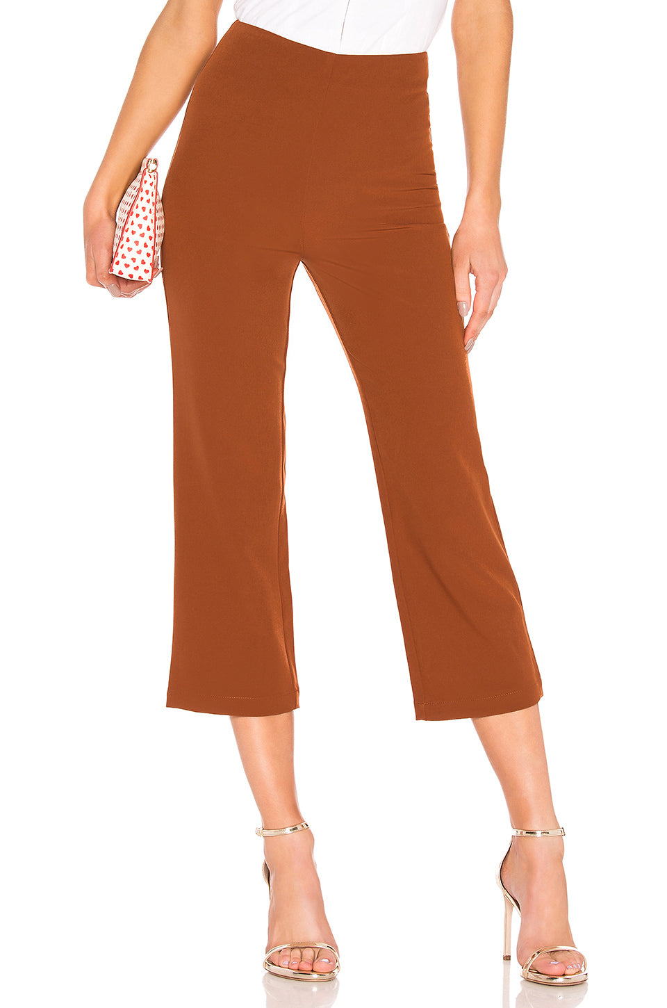 Brown Cropped Pant, $30, Revolve