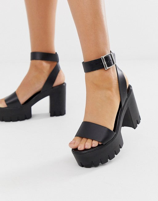 Chunky Platform Heels, $56, ASOS