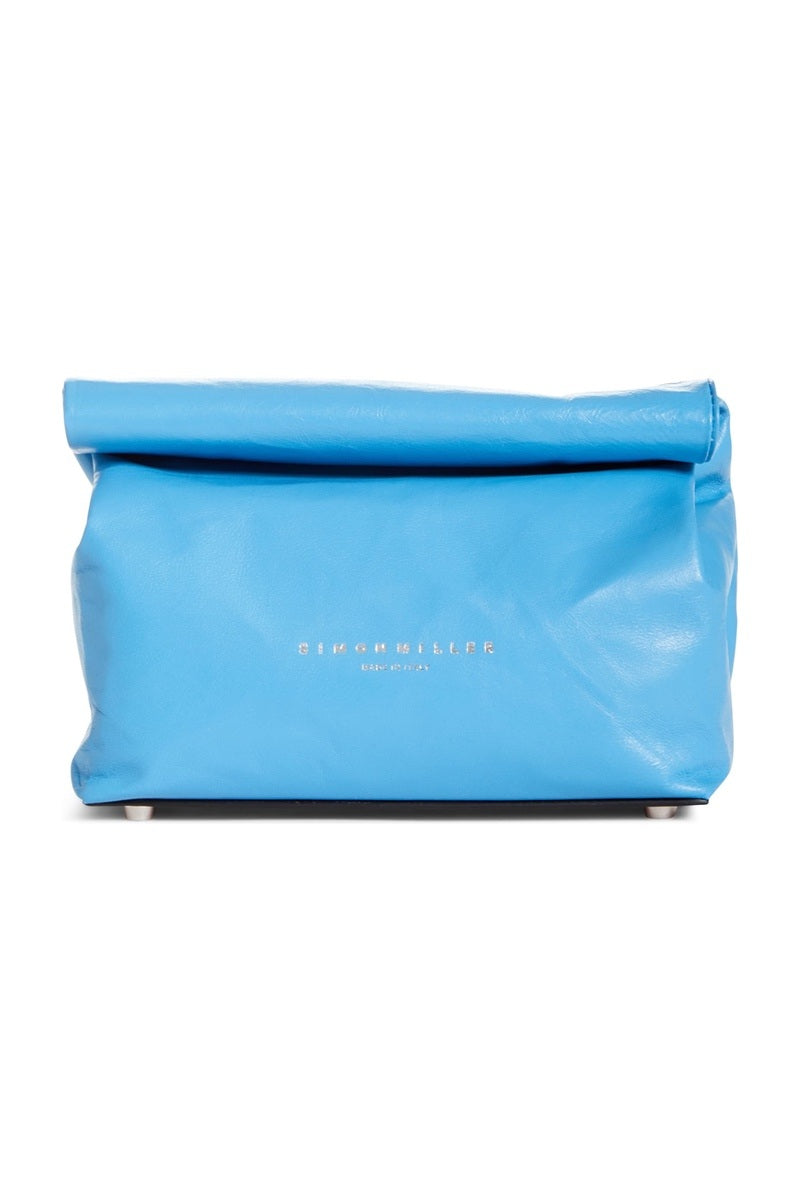 SIMON MILLER LEATHER LUNCH BAG CLUTCH, $390, NORDSTROM