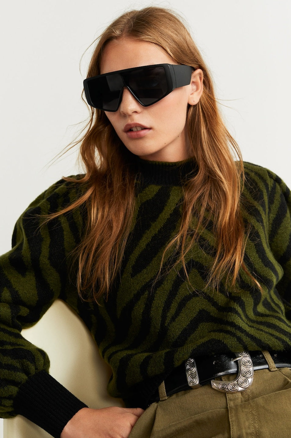 Oversized Shade Sunglasses, $40, Mango