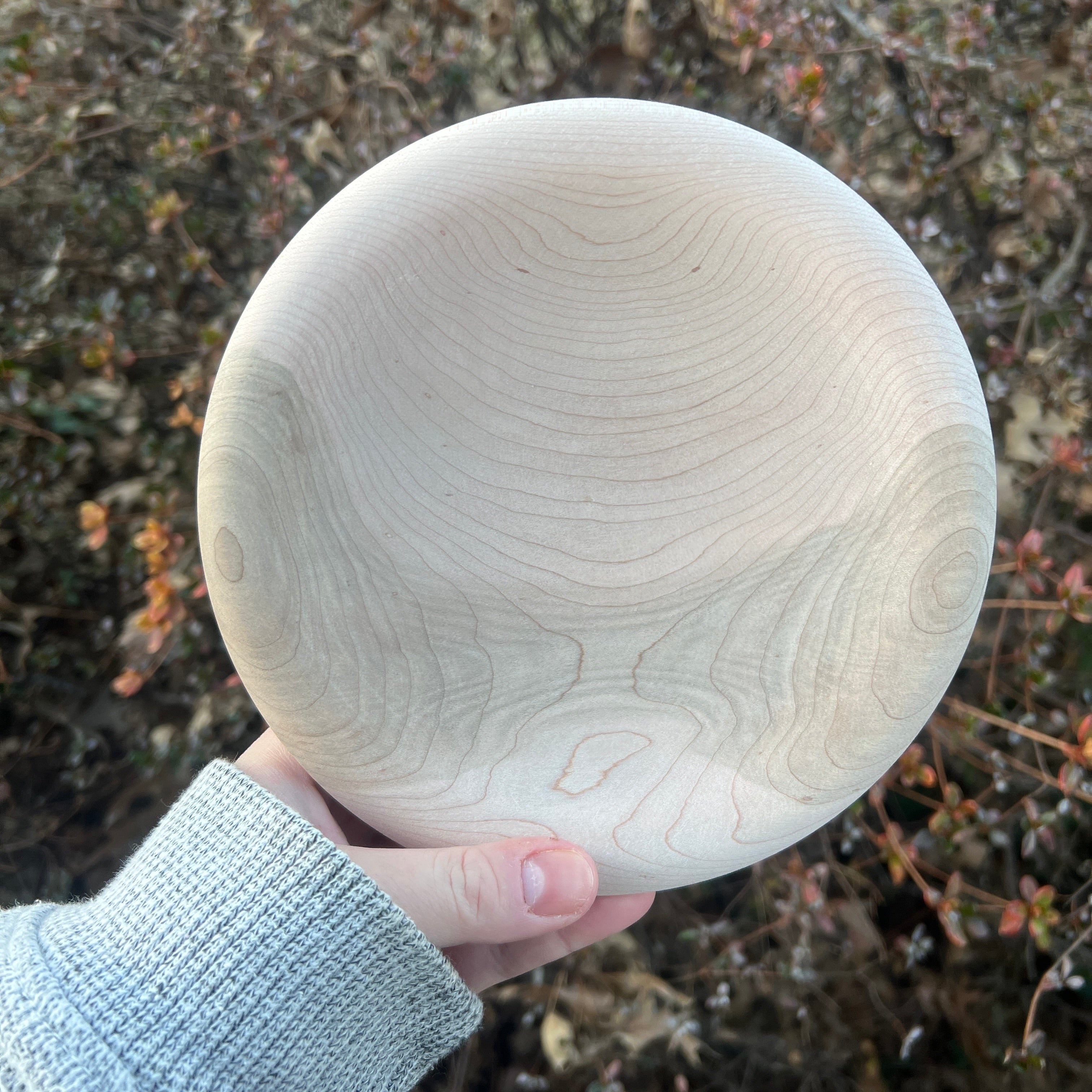 Heavy Duty Large Maple Bowl 003