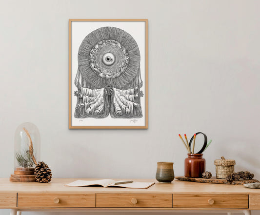 Sauron Variant Paper Giclee Art Print