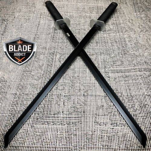  New 25 NINJA SAMURAI Dual Blade TWIN SWORDS Katana Japanese  Combat COSPLAY Knife Camping Outdoor Pro Tactical Elite Knife BLDA-0960 :  Tools & Home Improvement