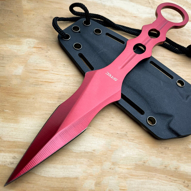 Naruto Red Kunai Cosplay Weapons