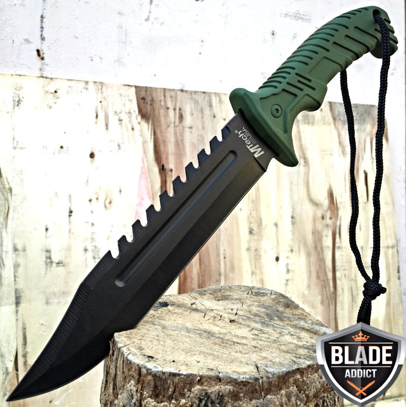 13 Bayonet US Military Tactical Survival Hunting Knife Fixed Blade Rambo  Army