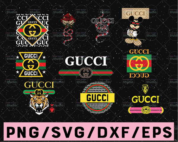 Download 10 FILES Gucci bundle svg, Gucci logo svg, Gucci bundle ...