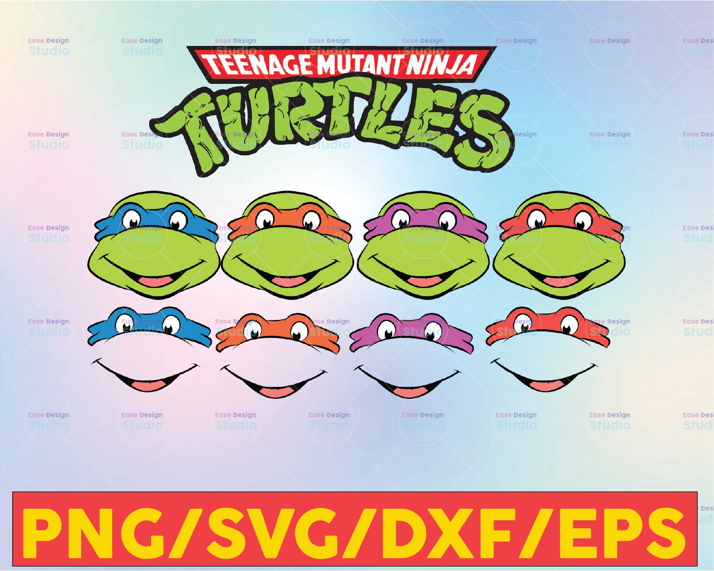 Ninja Turtles svg, 16 Ninja Turtles Cricut files, Birthday ...