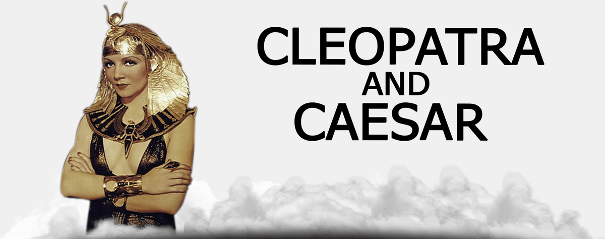 julius caesar and cleopatra commercial