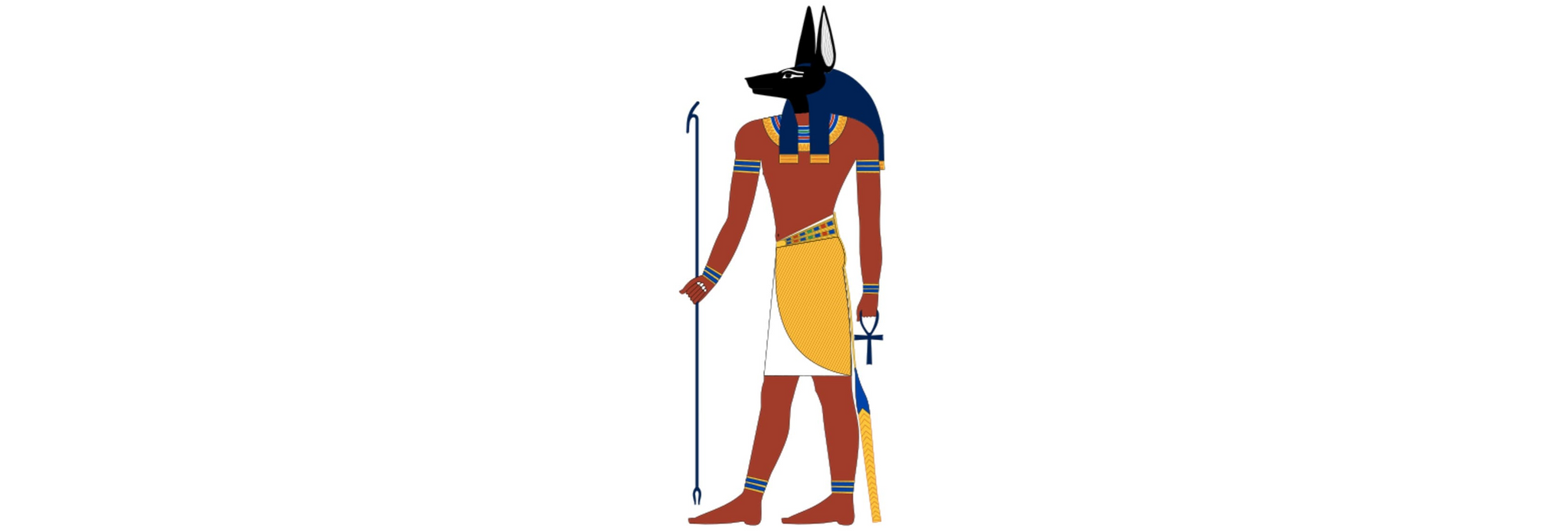 Anubis God van het balsemen