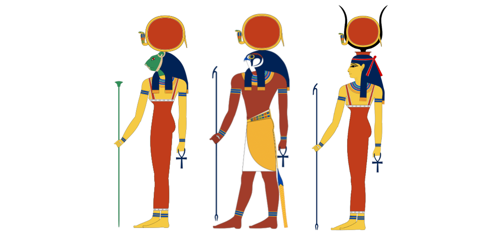 Sekhmet, Râ en Hathor